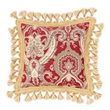Michael Amini Lafayette 13-piece Fabric King Comforter Set in Red/Gold
