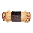 Michael Amini Lafayette 13-piece Fabric King Comforter Set in Red/Gold