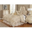 Michael Amini Luxembourg 12-piece Fabric Queen Comforter Set in Cream/Gold
