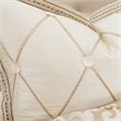 Michael Amini Luxembourg 13-piece Fabric King Comforter Set in Cream/Gold