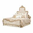 Michael Amini Luxembourg 13-piece Fabric King Comforter Set in Cream/Gold
