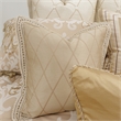 Michael Amini Luxembourg 13-piece Fabric King Comforter Set in Cream/Gold
