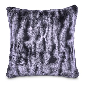 Michael Amini Solo 20&quot Faux-Fur Throw Pillow - Marine Blue in Set of 2
