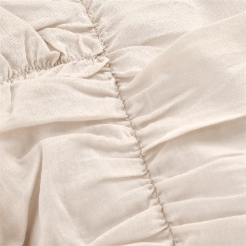 Michael Amini Savanna 5-piece Flower Cotton Queen Comforter Set in Stone