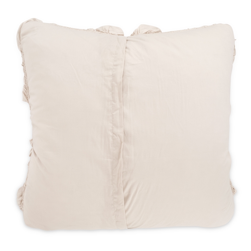 Michael Amini Savanna 5-piece Flower Cotton Queen Comforter Set in Stone