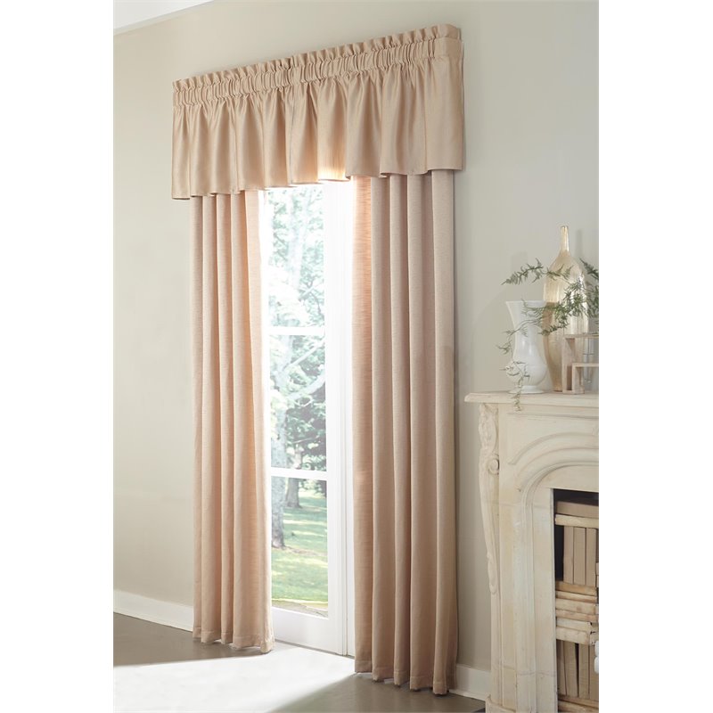 Michael Amini Marbella 4-Piece Window Panel Set - Sand
