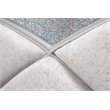 Michael Amini Melrose Plaza Cal. King Velvet Panel Bed in Dove Gray