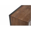 Michael Amini Brooklyn Walk Wood Nightstand - Burnt Umber Brown