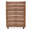 Michael Amini Brooklyn Walk 6-Drawer Wood Chest - Burnt Umber Brown