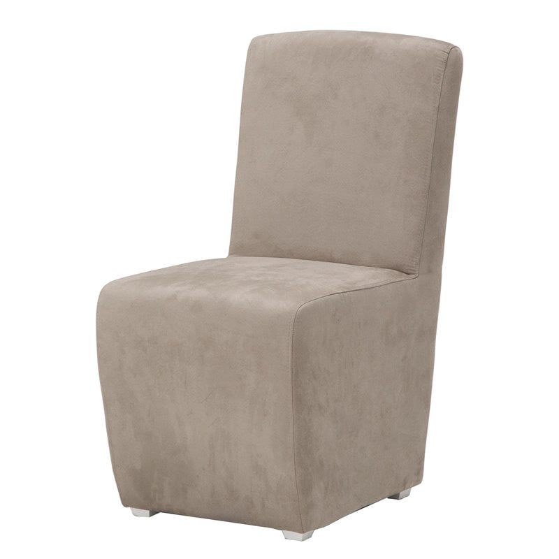 Michael Amini Menlo Station Parsons Dining Chair - Gray (Set of 2)