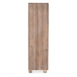 Michael Amini Hudson Ferry 6-Drawer Acacia Wood Chest - Driftwood Brown