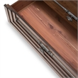 Michael Amini Carrollton 6-Drawer Chest in Rustic Ranch Brown