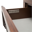 Michael Amini Carrollton 6-Drawer Chest in Rustic Ranch Brown
