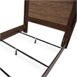 Michael Amini Carrollton Queen Panel Bed in Rustic Ranch Brown