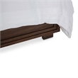 Michael Amini Carrollton Queen Panel Bed in Rustic Ranch Brown