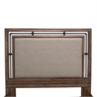 Michael Amini Crossings King Panel Bed with Drawers - Brown