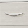 Michael Amini Eclipse 6-Drawer Wood & Marble Chest in Moonlight Gray
