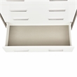 Marquee 7-Drawer Modern Chest in Cloud White
