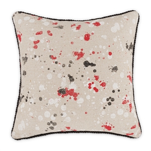 Michael Amini Uptown Downtown Daze 19&quot Square Throw Pillow - Firefly in Set of 2