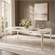 Michael Amini La Rachelle Rectangular Dining Table in Champagne