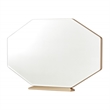 Michael Amini La Rachelle Sideboard and Mirror Set in Champagne