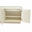 Michael Amini La Rachelle Sideboard and Mirror Set in Champagne