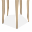 Michael Amini La Rachelle Chairside Table in Chardonnay Gold