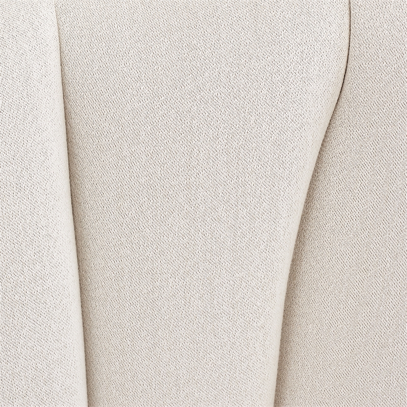 Michael Amini La Rachelle Vanity Chair in Champagne Ivory/Chardonnay