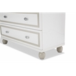 Michael Amini Sky Tower 7 Drawer Chest in Cloud White
