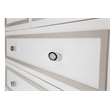 Michael Amini Sky Tower 7 Drawer Chest in Cloud White