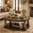Michael Amini Villa Valencia Wood Cocktail Table - Classic Chestnut