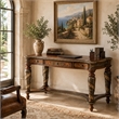Michael Amini Villa Valencia Wood Writing Desk - Classic Chestnut