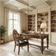 Michael Amini Villa Valencia Wood Writing Desk - Classic Chestnut