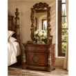 Michael Amini Villa Valencia Wood Bachelor's Chest with Mirror - Classic Chest
