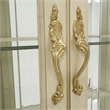 Platine de Royale Wood Curio Display Cabinet with LED Lighting - Champagne Ivory