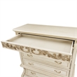 Platine de Royale 6-Drawer Wood Chest - Champagne Ivory