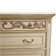Platine de Royale 6-Drawer Wood Chest - Champagne Ivory