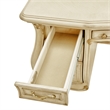 Platine de Royale Wood Vanity and Mirror Set - Champagne