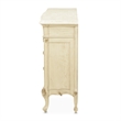 Platine de Royale Marble and Wood Sideboard - Champagne Ivory