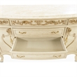 Platine de Royale Marble and Wood Sideboard - Champagne Ivory