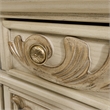 Platine de Royale Marble and Wood Sideboard - Champagne Ivory