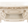 Michael Amini Platine de Royale Marble and Wood Sideboard - Champagne Ivory