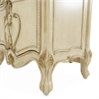 Michael Amini Platine de Royale Marble and Wood Nightstand - Champagne Ivory