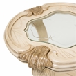 Platine de Royale Wood Chairside End Table - Champagne Ivory