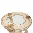 Platine de Royale Wood Chairside End Table - Champagne Ivory