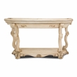 Platine de Royale Wood Console Table - Champagne Ivory