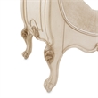 Platine de Royale Velvet Accent Bench - Champagne Ivory