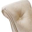Platine de Royale Velvet Accent Bench - Champagne Ivory