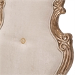 Platine de Royale Velvet Desk Chair - Champagne Ivory