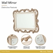 Platine de Royale Wood Wall Mirror - Champagne